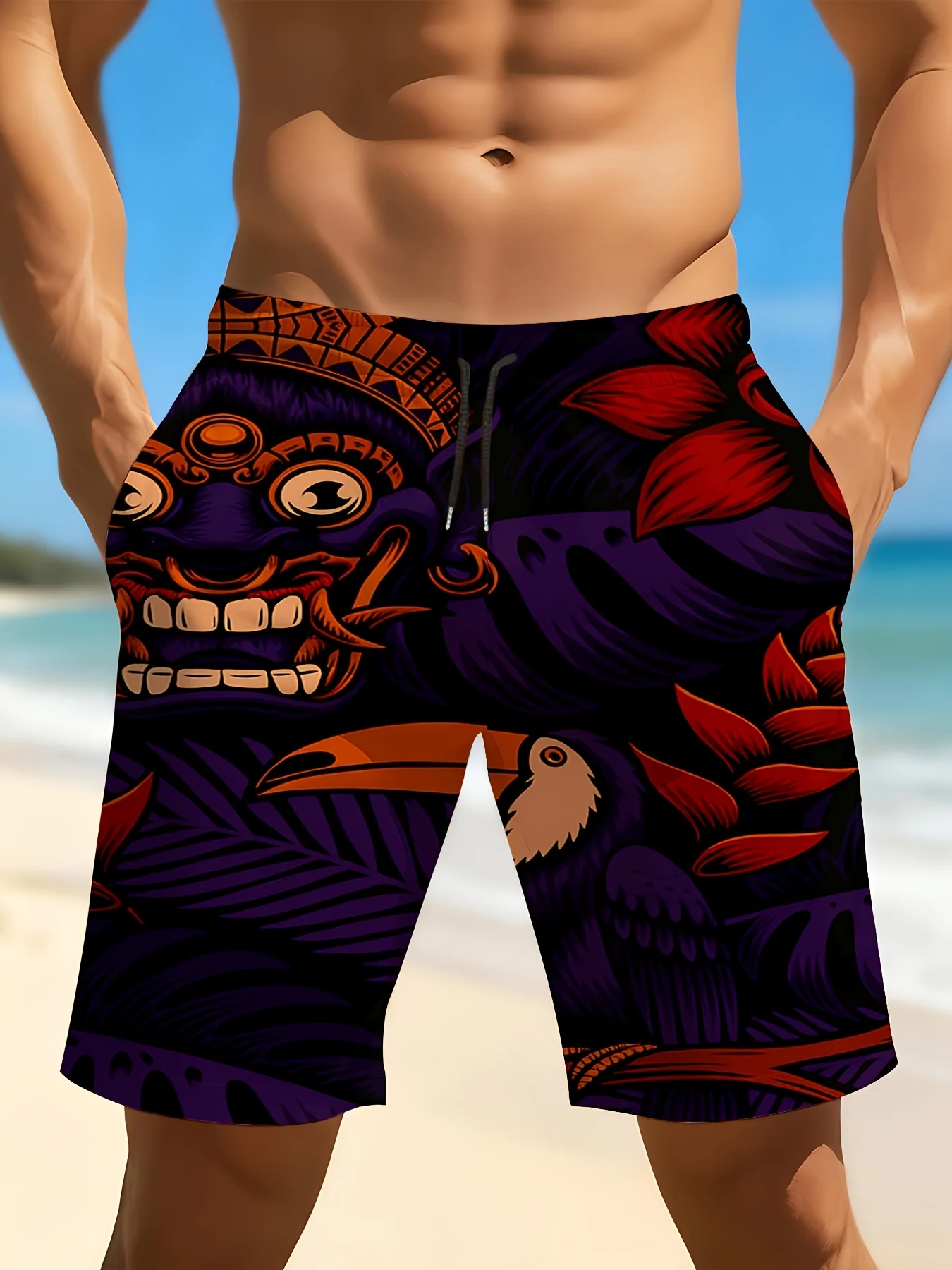 3D Printing Bali - Masque Bali Barong pour hommes, masque
