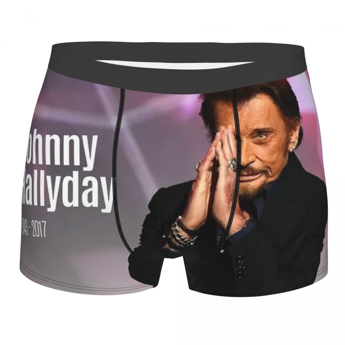 3D Printing Rock - Rock Johnny Hallyday Boxer pour hommes