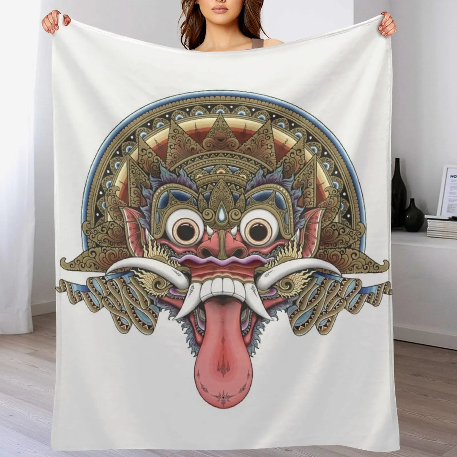 3D Printing Bali - Plaid Bali Boma anti-peluchage, doux et