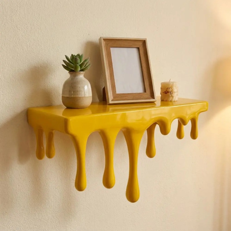 3D Printing Examples - Étagère murale décorative 3D imprimée en