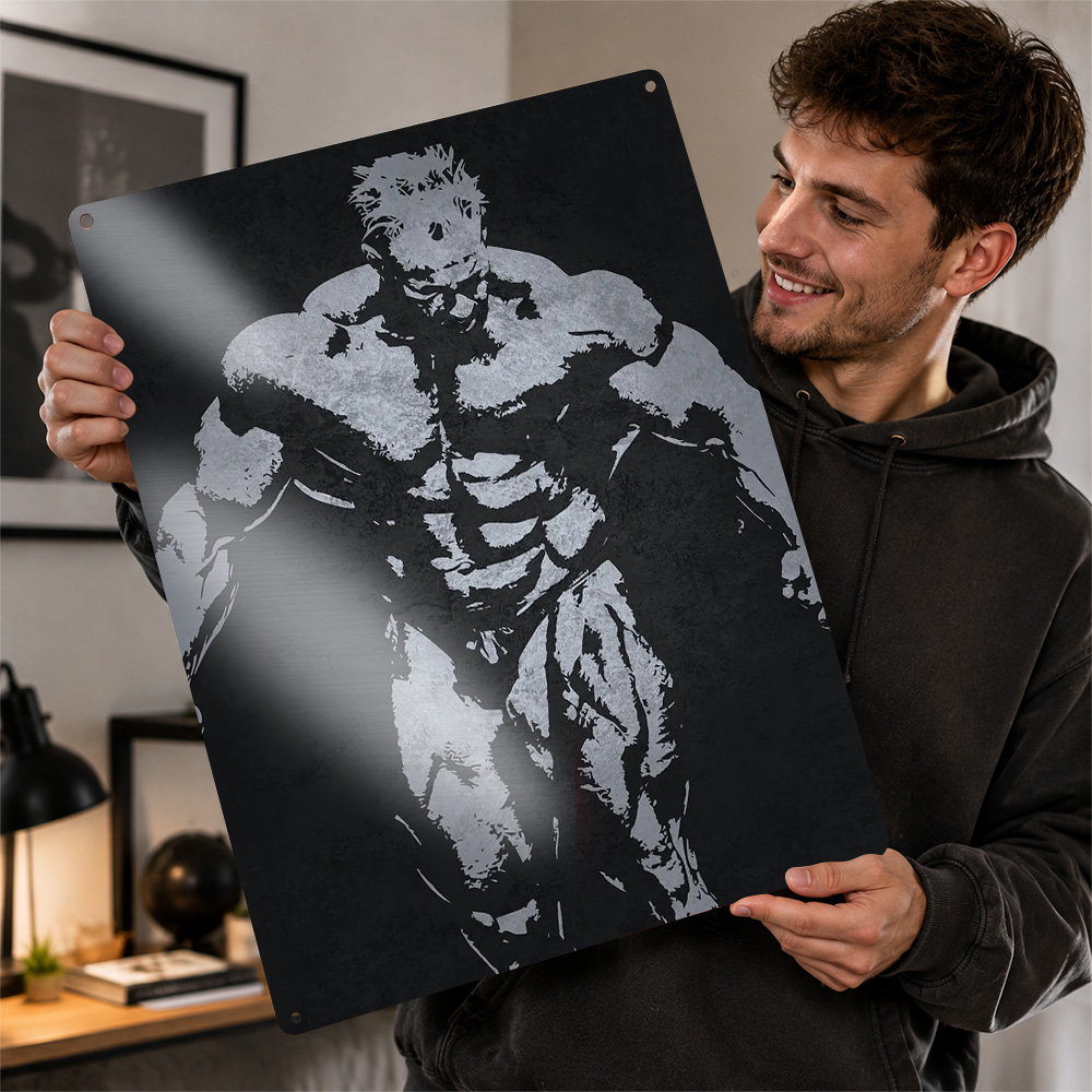 3D Printing Icon - Affiche texturée imprimée en 3D Jay