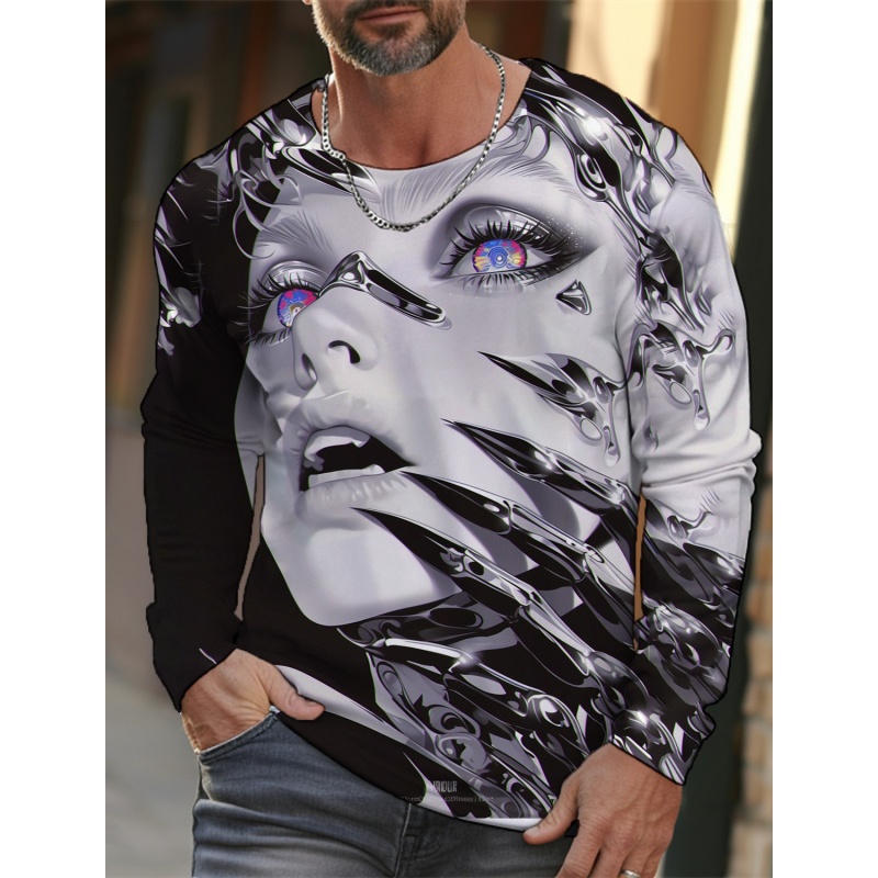 3D Printing Nerd - T-shirt à manches longues à motif