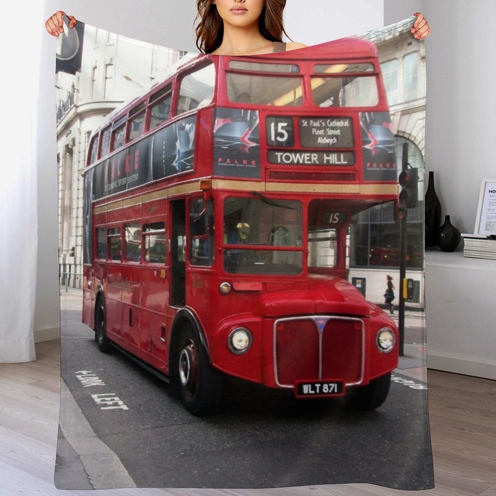 3D Printing Icon - Routemaster - The Omnibus Icon Throw