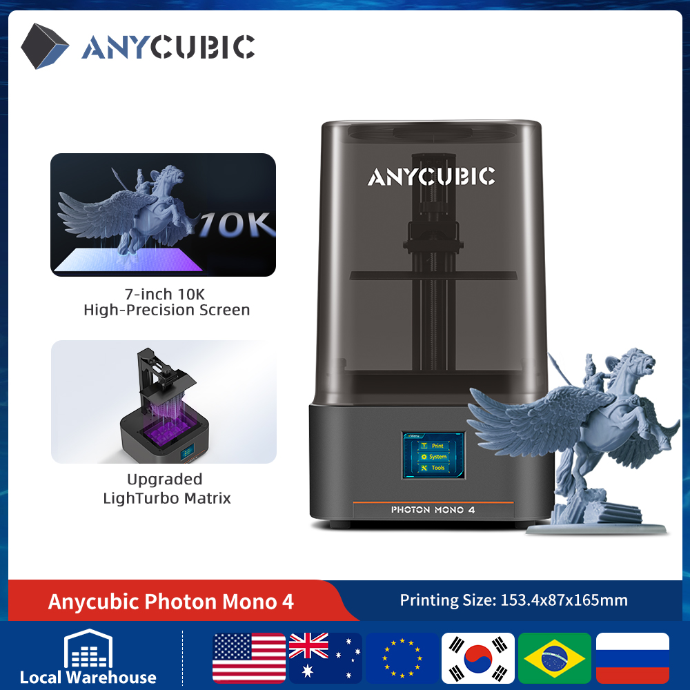 3D Printing Liquid - Préval ANYCUBIC Photon Mono 4 AE