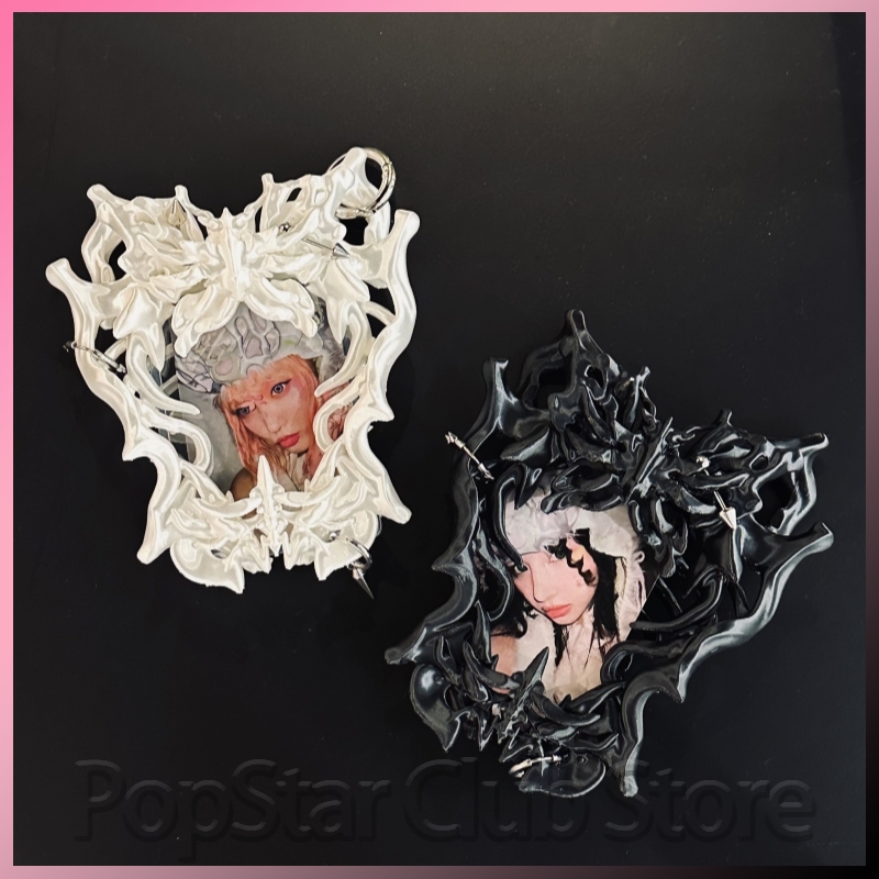 3D Printing Liquid - Porte-cartes Photocard Punk Papillon Liquide Effet