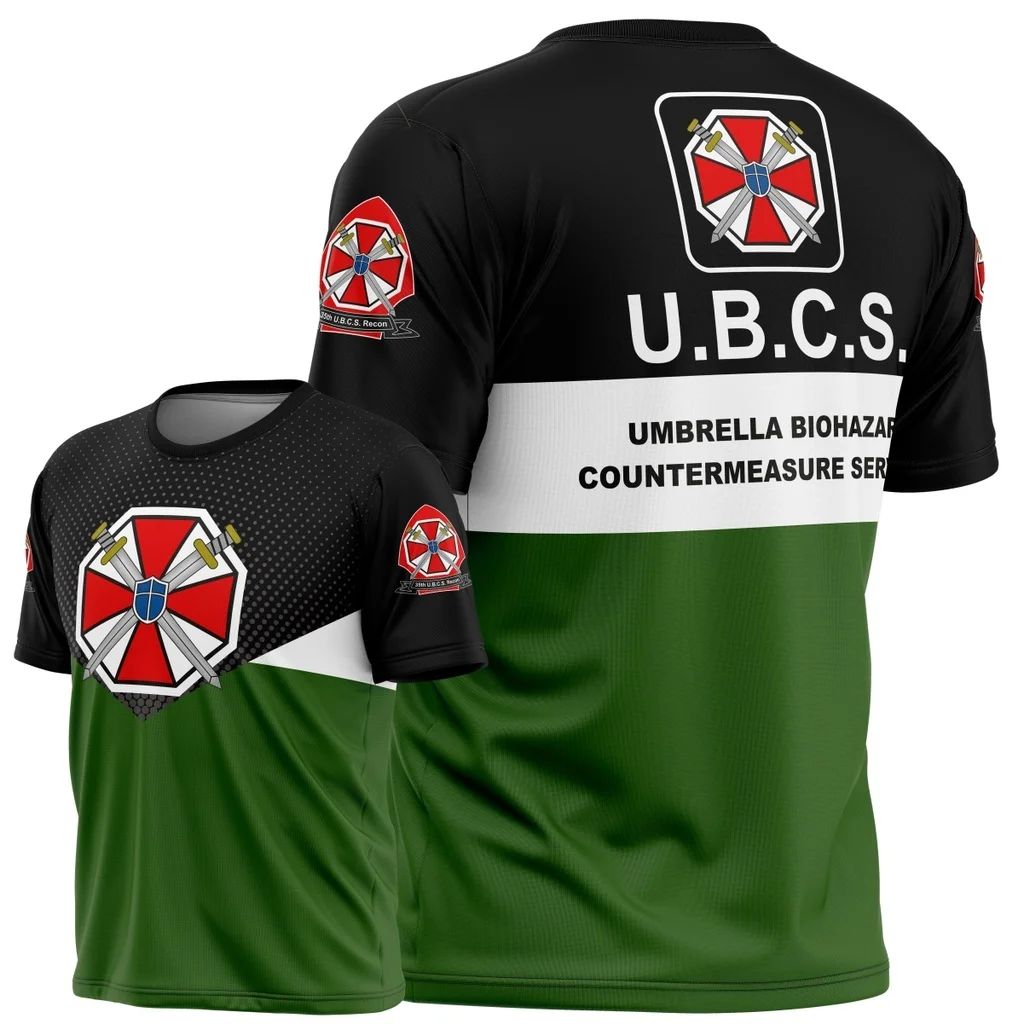 T-shirt Resident Evil Umbrella - 3D Printing Icon avis et prix