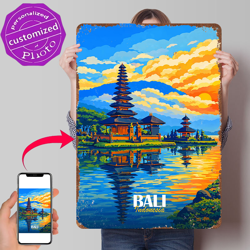 Affiche Temple Ulun Danu de Ba - 3D Printing Bali avis et prix