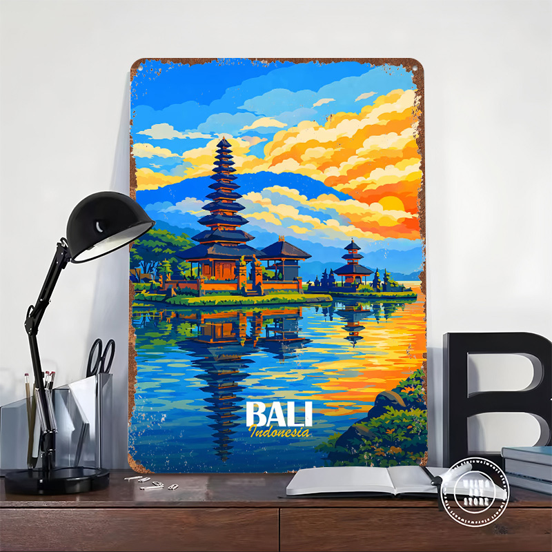 Affiche Temple Ulun Danu de Ba - 3D Printing Bali avis et prix