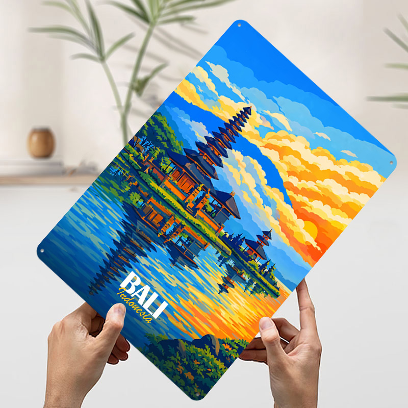 Affiche Temple Ulun Danu de Ba - 3D Printing Bali avis et prix