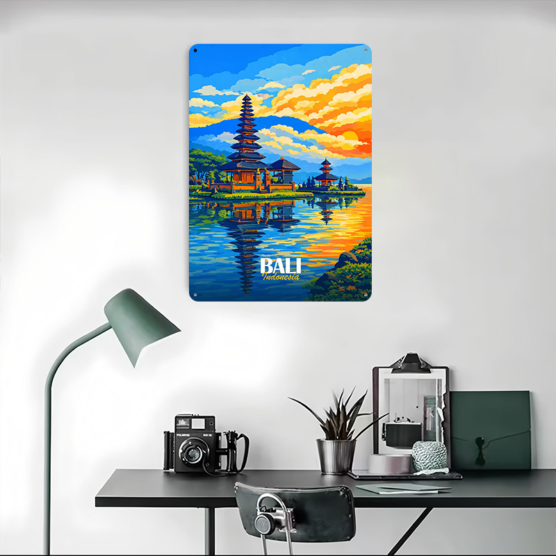 Affiche Temple Ulun Danu de Ba - 3D Printing Bali avis et prix