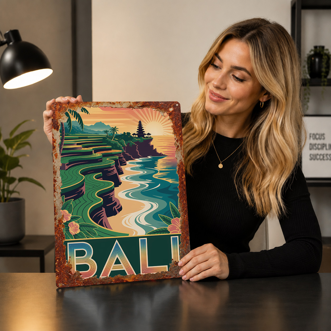 Affiche imprimée en texture 3D - 3D Printing Bali avis et prix