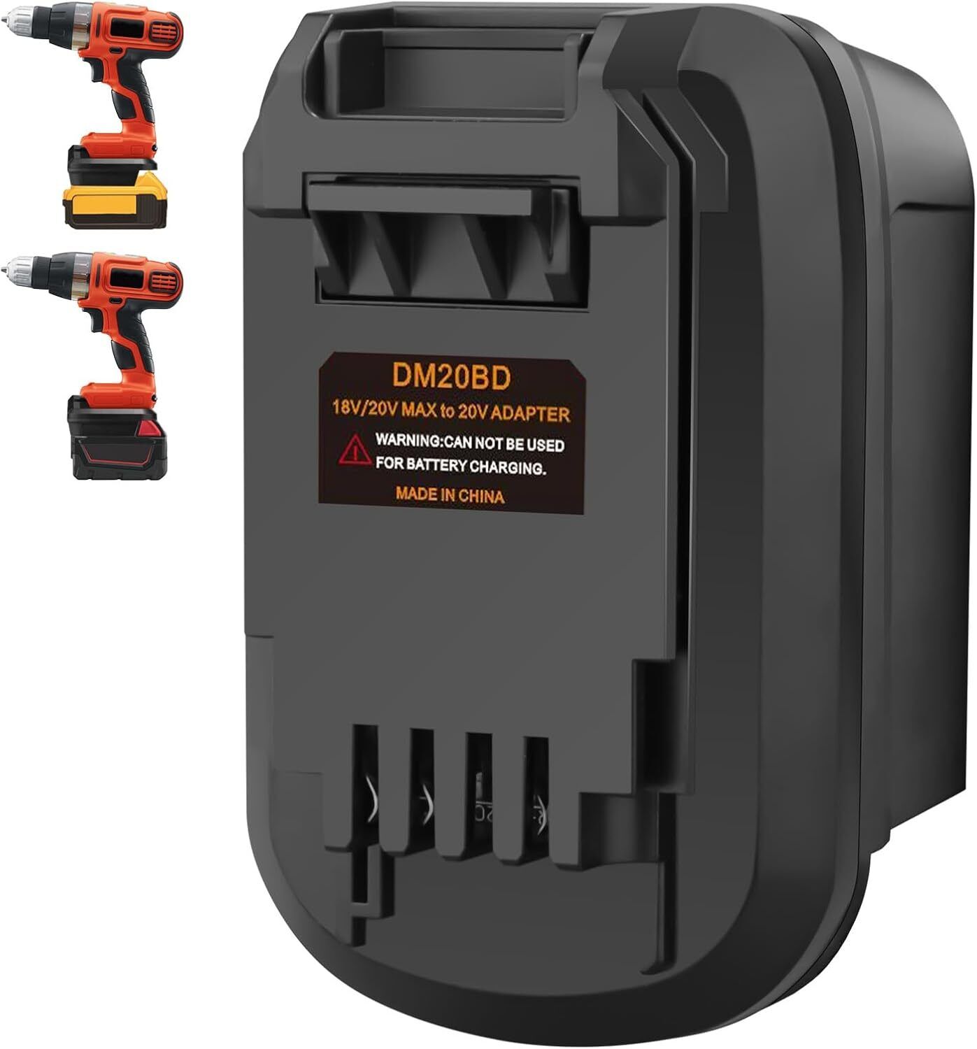Adaptateur de batterie DM20BD  - Black+Decker Tool Cordless avis et prix
