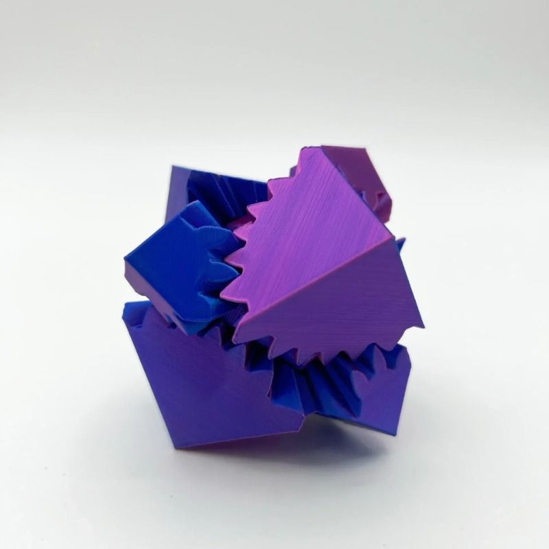 Cube rotatif imprimé en 3D, dé - 3D Printing Examples avis et prix