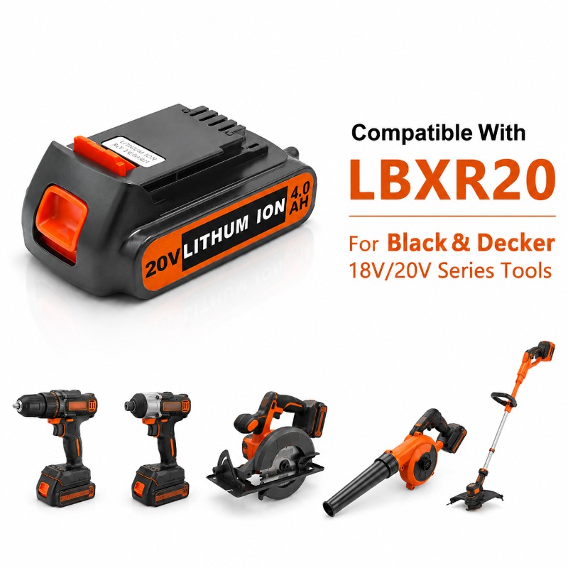 Batterie 20V 6.0Ah pour outils - Black+Decker Tool Cordless avis et prix