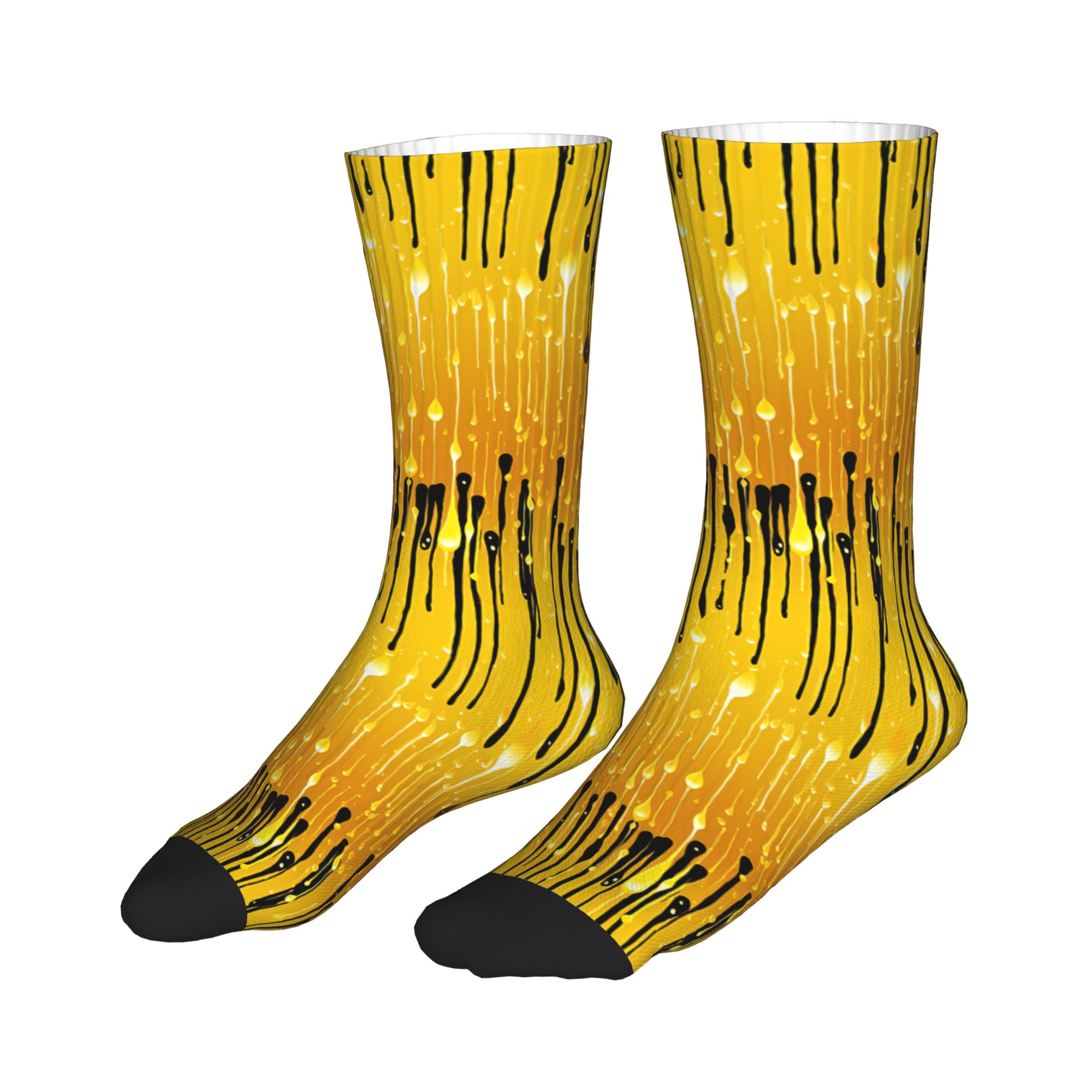 Chaussettes amusantes pour hom - 3D Printing Liquid avis et prix